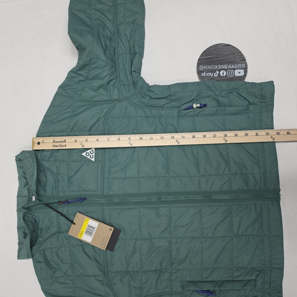 Nike ACG Therma-Fit Rope De Dope Quilted Jacket Green FN1943-361 Womens Size S - Picture 7 of 10